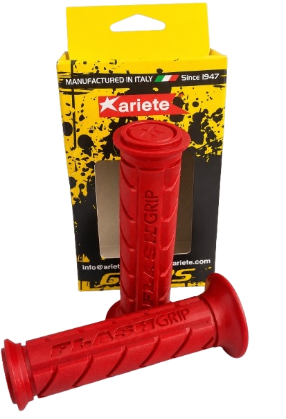 08172 COPPIA MANOPOLE ARIETE FLASH GRIP 120 MM PER SCOOTER E MOTO