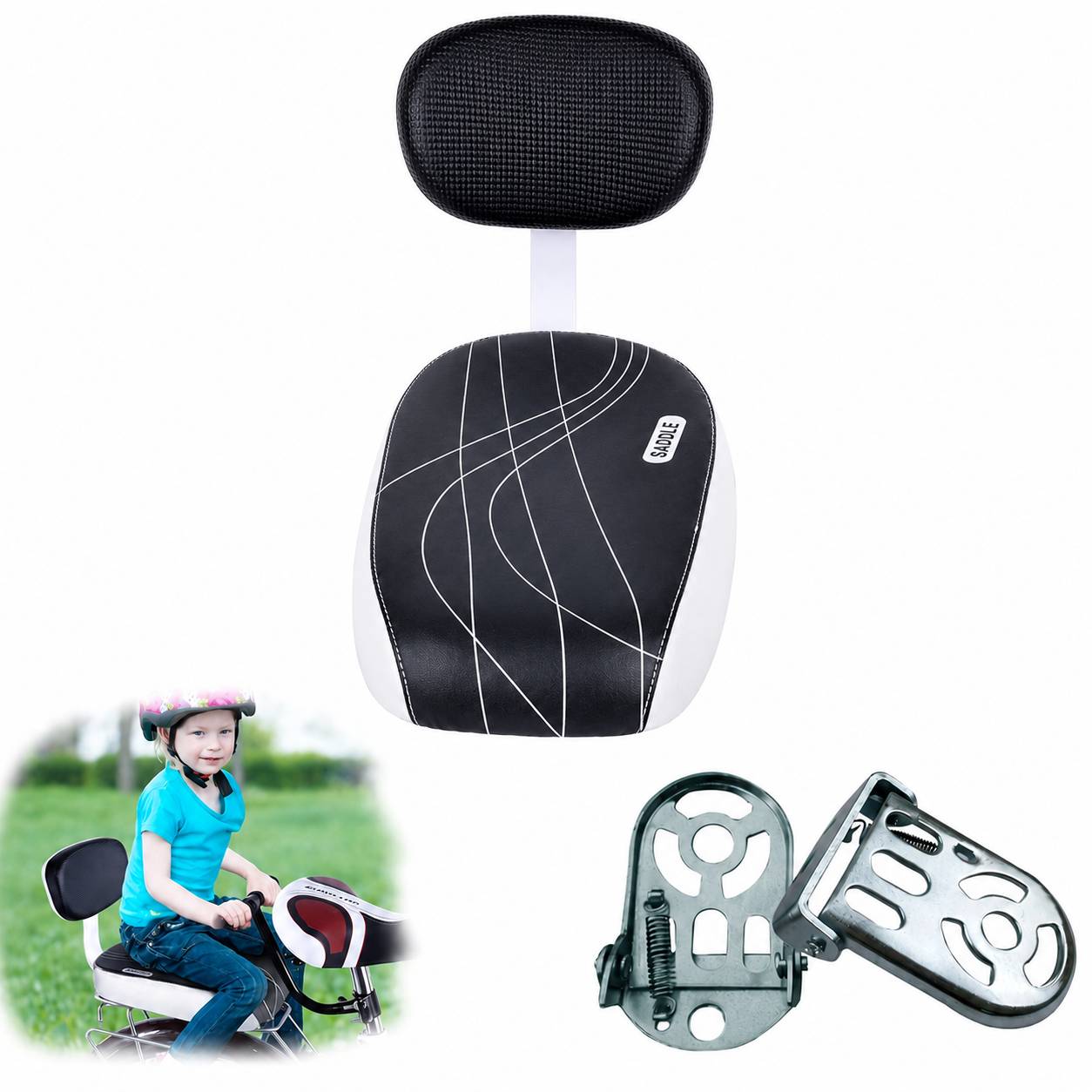 KIT SEGGIOLINO POSTERIORE UNIVERSALE BICI