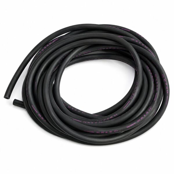 TUBO BENZINA NERO DIAMETRO INTERNO 7 MM ESTERNO 10 MM 7×10 1 METRO