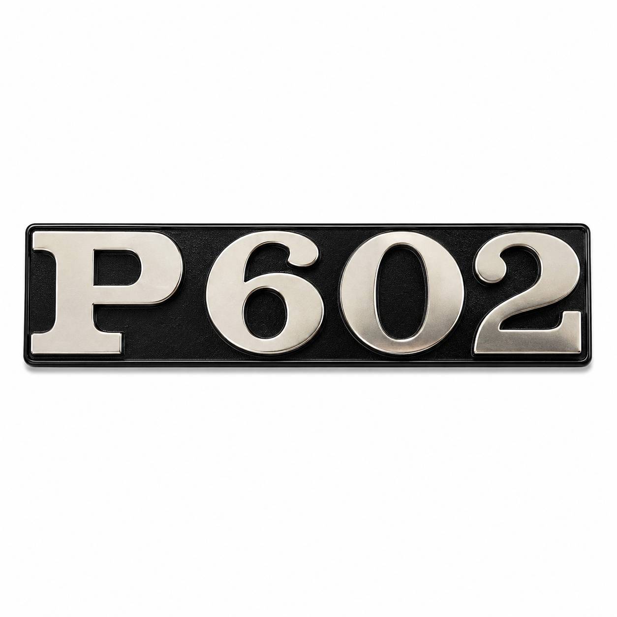 P602 TARGHETTA PIAGGIO P602 PER APE
