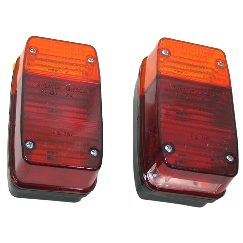 COPPIA FANALI POSTERIORI PER APE 400 R 401 501 601V MP 500 600 P2