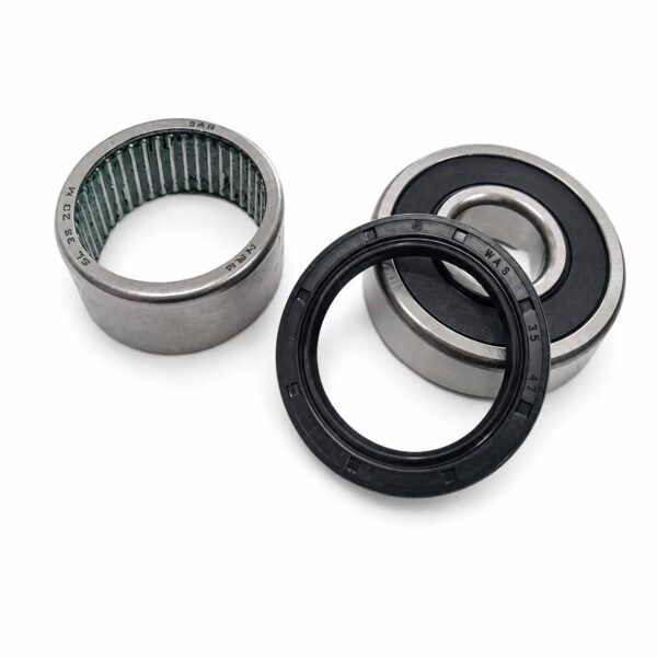 KIT REVISIONE MOZZO RUOTA ANTERIORE PIAGGIO QUARGO PRIMA SERIE FRENO A GANASCE