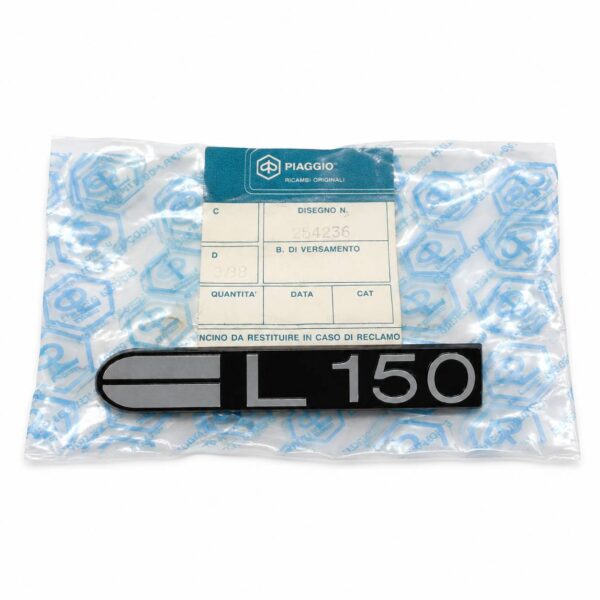 254295 TARGHETTA VESPA COSA CL 125