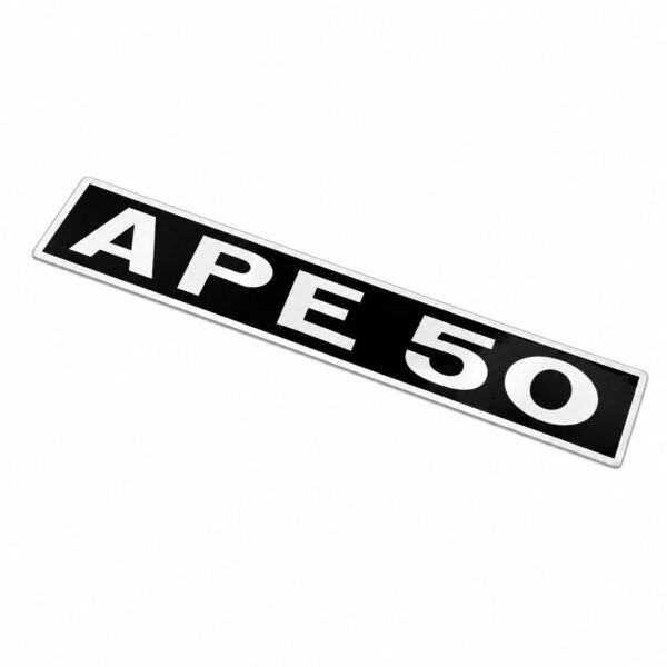 TARGHETTA ANTERIORE APE 50 PRIMA SERIE