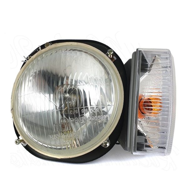 PROIETTORE FARO FANALE ANTERIORE SINISTRO ORIGINALE PIAGGIO APE MP 601 CLASSIC 420