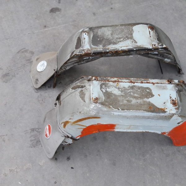 COPPIA PARAFANGHI POSTERIORE PIAGGIO APE AC1 AC2