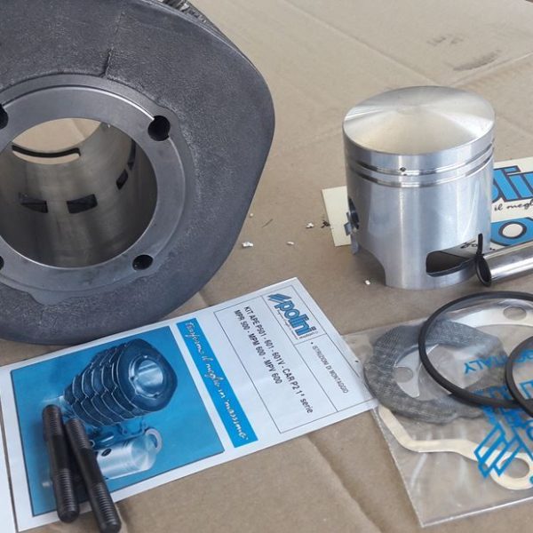 GRUPPO TERMICO CILINDRO POLINI D.69 PIAGGIO APE MPM MPR MPV 600 500