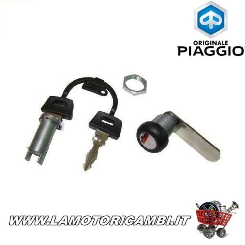 KIT SERRATURA PORTA ORIGINALE PIAGGIO APE 50