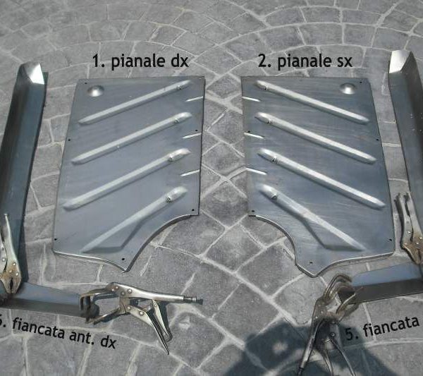 PIANALE COMPLETO PER PIAGGIO APE TM