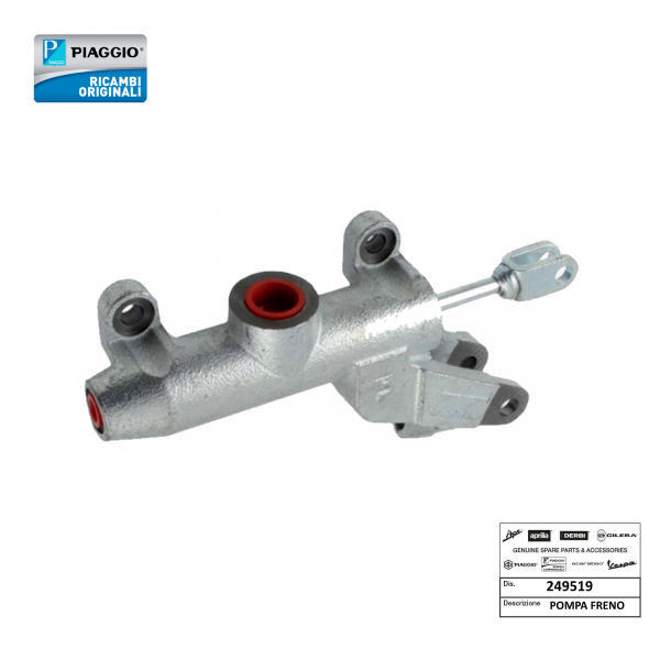 249519 POMPA FRENO PER PIAGGIO APE 50 P TM FL FL2 FL3 RST MIX 2T