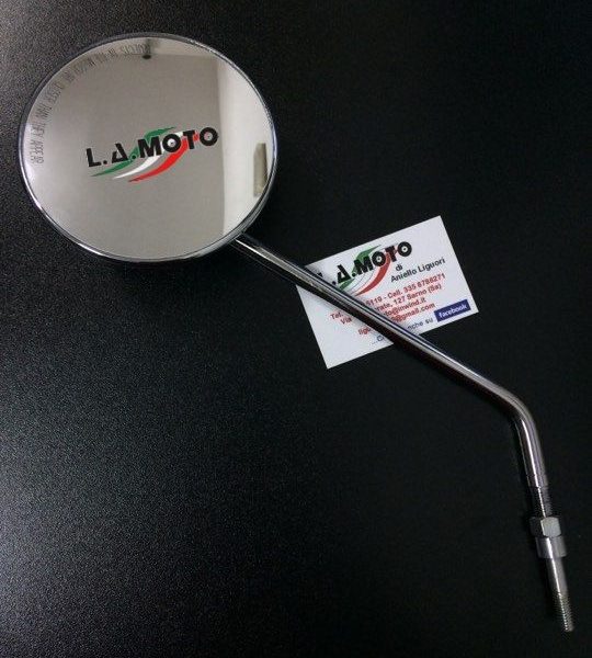 SPECCHIETTO RETROVISORE SINISTRO CON ADATTATORE PER APE MP