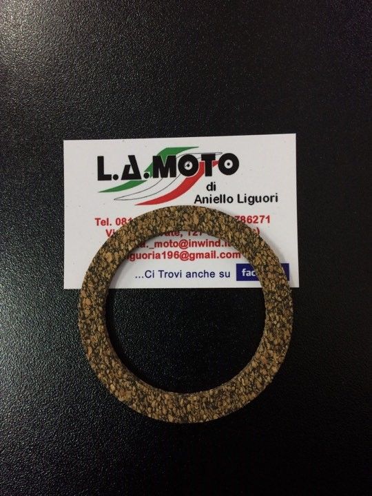 GUARNIZIONE IN SUGHERO TAPPO SERBATOIO BENZINA PER VESPA