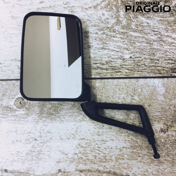 612343-SPECCHIO SPECCHIETTO RETROVISORE SINISTRO ORIGINALE PIAGGIO APE TM 703 E POKER