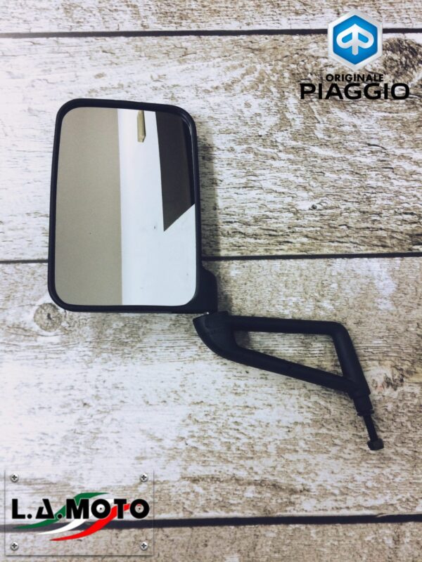 612343-SPECCHIO SPECCHIETTO RETROVISORE SINISTRO ORIGINALE PIAGGIO APE TM 703 E POKER