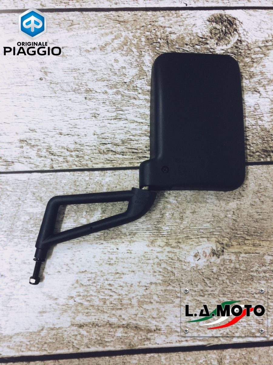 612343-SPECCHIO SPECCHIETTO RETROVISORE SINISTRO ORIGINALE PIAGGIO APE TM 703 E POKER - immagine 2