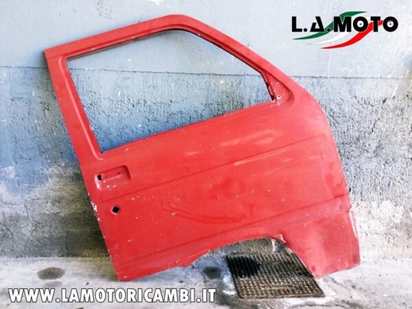 PORTA PORTIERA SPORTELLO DESTRO ROSSO NUDO PIAGGIO PORTER 1300 1400 DAL 98 2013