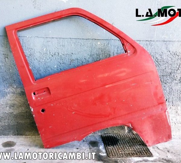 PORTA PORTIERA SPORTELLO DESTRO ROSSO NUDO PIAGGIO PORTER 1300 1400 DAL 98 2013