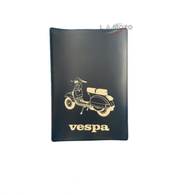 PORTA DOCUMENTI VINTAGE PER VESPA PX PE 80 125 150 200 P E ARCOBALENO T5 MY MILLENNIUM FRENO A DISCO PORTADOCUMENTI