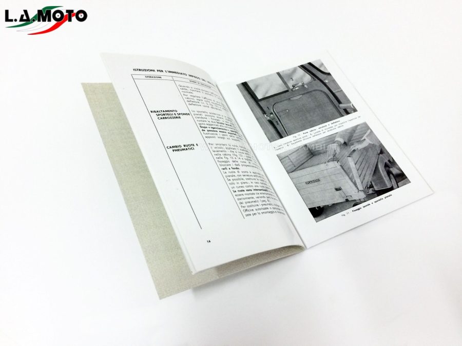MANUALE LIBRETTO USO E MANUTENZIONE PER APE MP TUTTI I MODELLI - immagine 3