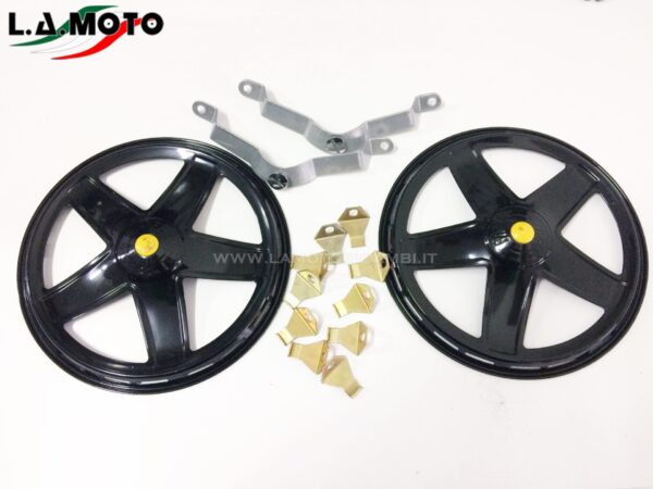 COPPIA COPRIRUOTA FAR PER PIAGGIO VESPA 50 – VESPA ET3 – VESPA PRIMAVERA – VESPA PX – VESPA PK