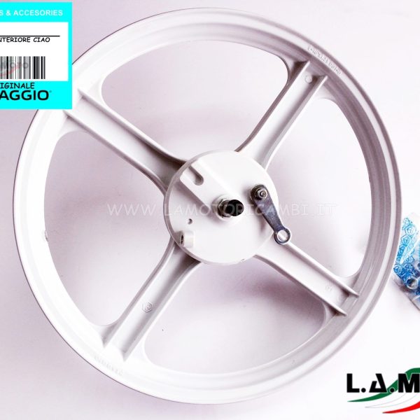 CERCHIO RUOTA ANTERIORE PER PIAGGIO CIAO ORIGINALE PIAGGIO 414545
