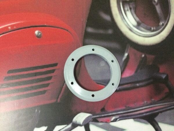 GUARNIZIONE CLACSON GRIGIA PER VESPA 125 150 180 CC. SUPER GT GTR GL SPRINT VELOCE RALLY SS