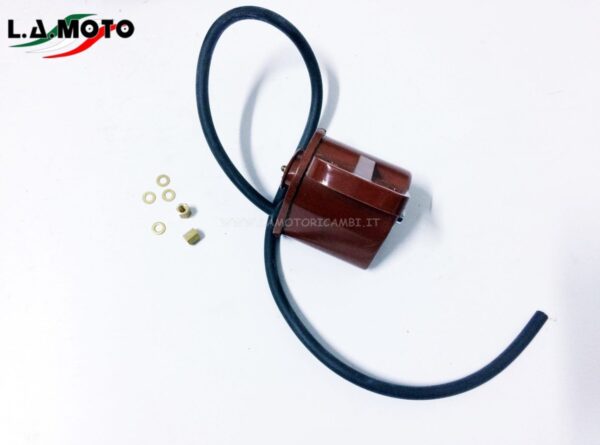 BOBINA ACCENSIONE ESTERNA CEAB AE05/P POTENZIATA IN BAKELITE SPIRE PER VESPA 150 CC. DAL 1959 AL 1965 GL VBB2 160 GS APE 175 D 1