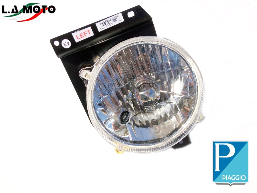 FARO FANALE ANTERIORE SINISTRO PER PIAGGIO QUARGO ORIGINALE PIAGGIO 613772