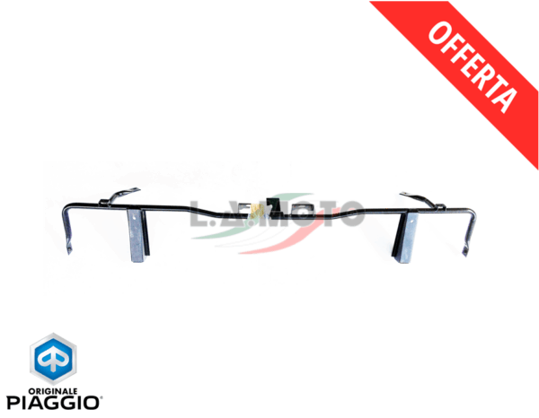 STAFFA SUPPORTO PARAURTI POSTERIORE PER PIAGGIO PORTER / QUARGO ORIGINALE PIAGGIO 615191