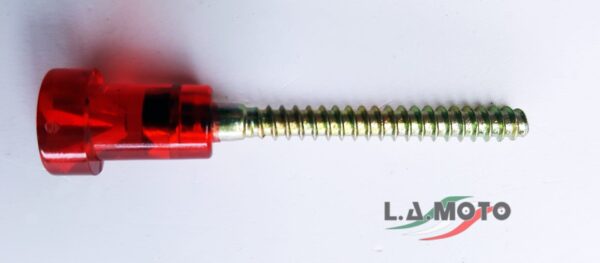 VITE CON TESTA ROSSA PER FANALINO POSTERIORE VESPA APE 1 PEZZO