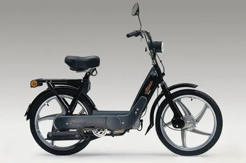 Coppia Comandi Destra E Sinistra Per Ciclomotore Piaggio Ciao, PX, SI, Bravo - Nero Lucido Con Serratura - Foto 7