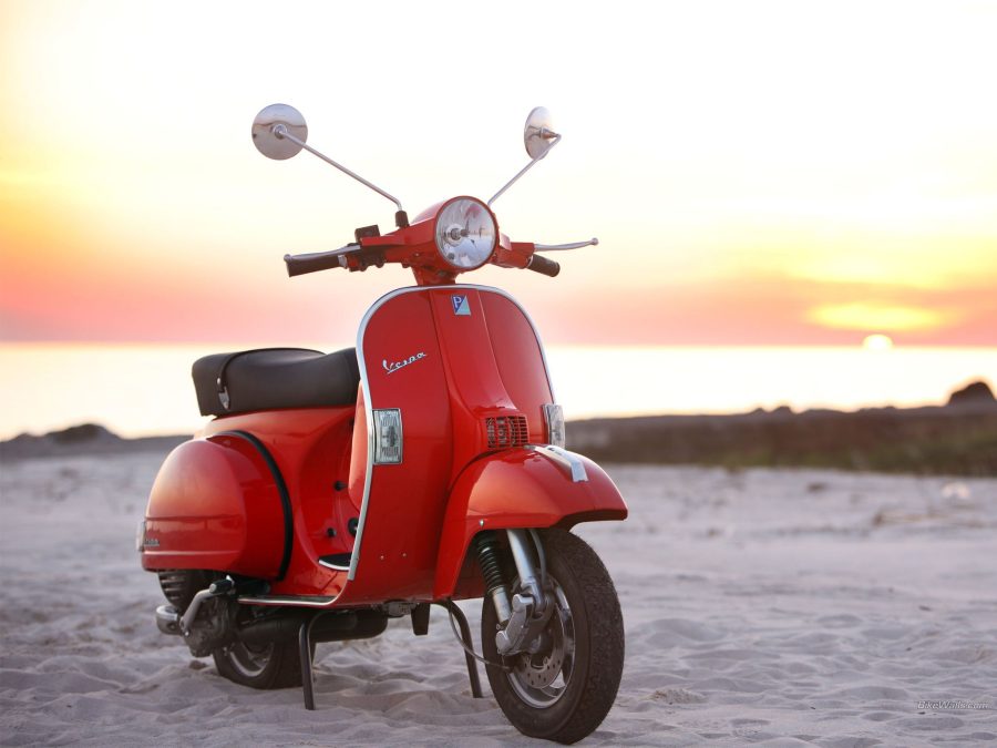 FARO GRUPPO OTTICO ALOGENO PER VESPA PX 125 150 P 200 ARCOBALENO - immagine 4