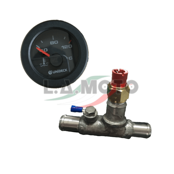 KIT MANOMETRO TEMPERATURA ACQUA PER PIAGGIO QUARGO