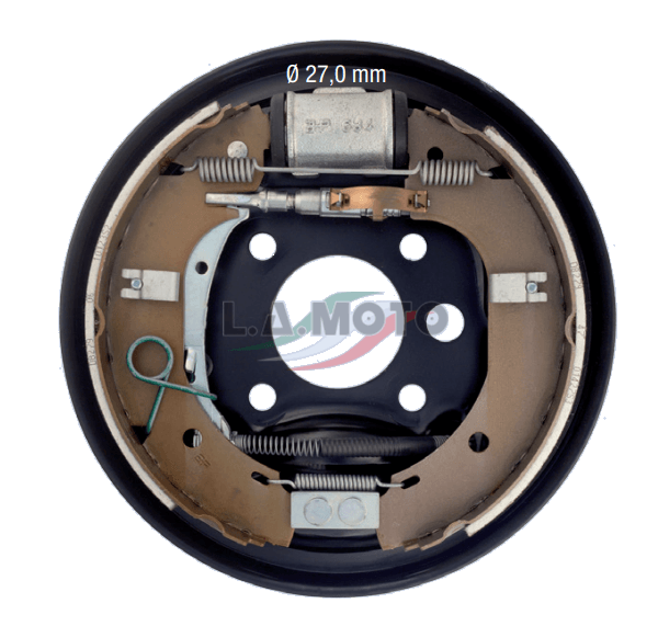 FRENO POSTERIORE DESTRO COMPLETO PER PIAGGIO PORTER MAXXI R.O. 837080