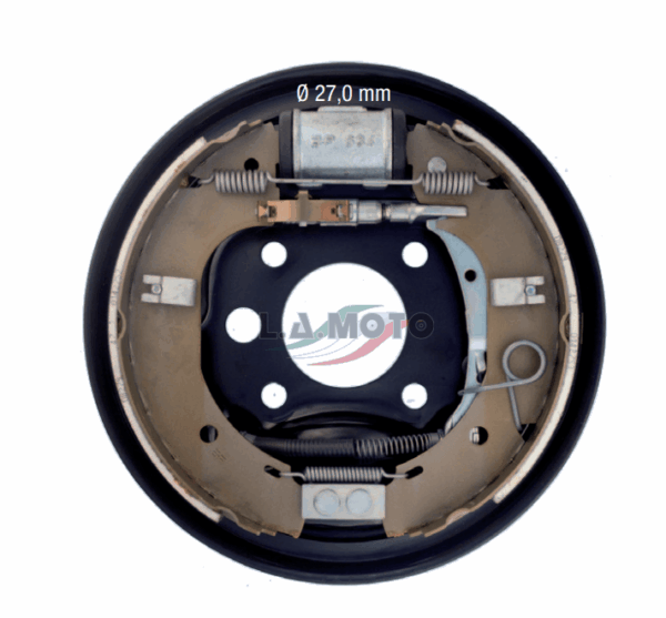 FRENO POSTERIORE SINISTRO COMPLETO PER PIAGGIO PORTER MAXXI R.O. 837081