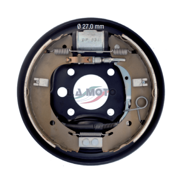 FRENO POSTERIORE SINISTRO COMPLETO PER PIAGGIO PORTER MAXXI R.O. 837081