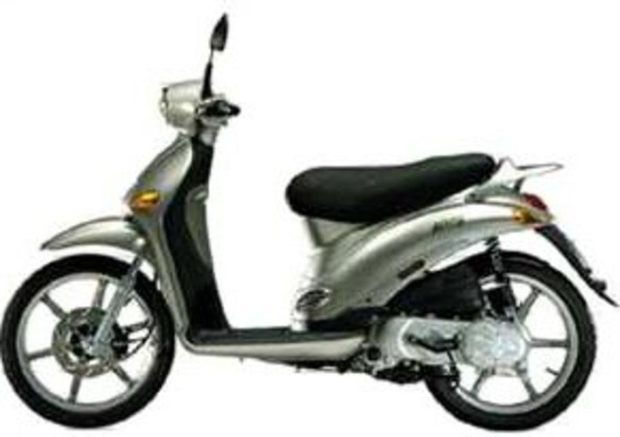 CAVALLETTO CENTRALE COMPLETO ORIGINALE PIAGGIO LIBERTY 125 COD.581092 - immagine 2