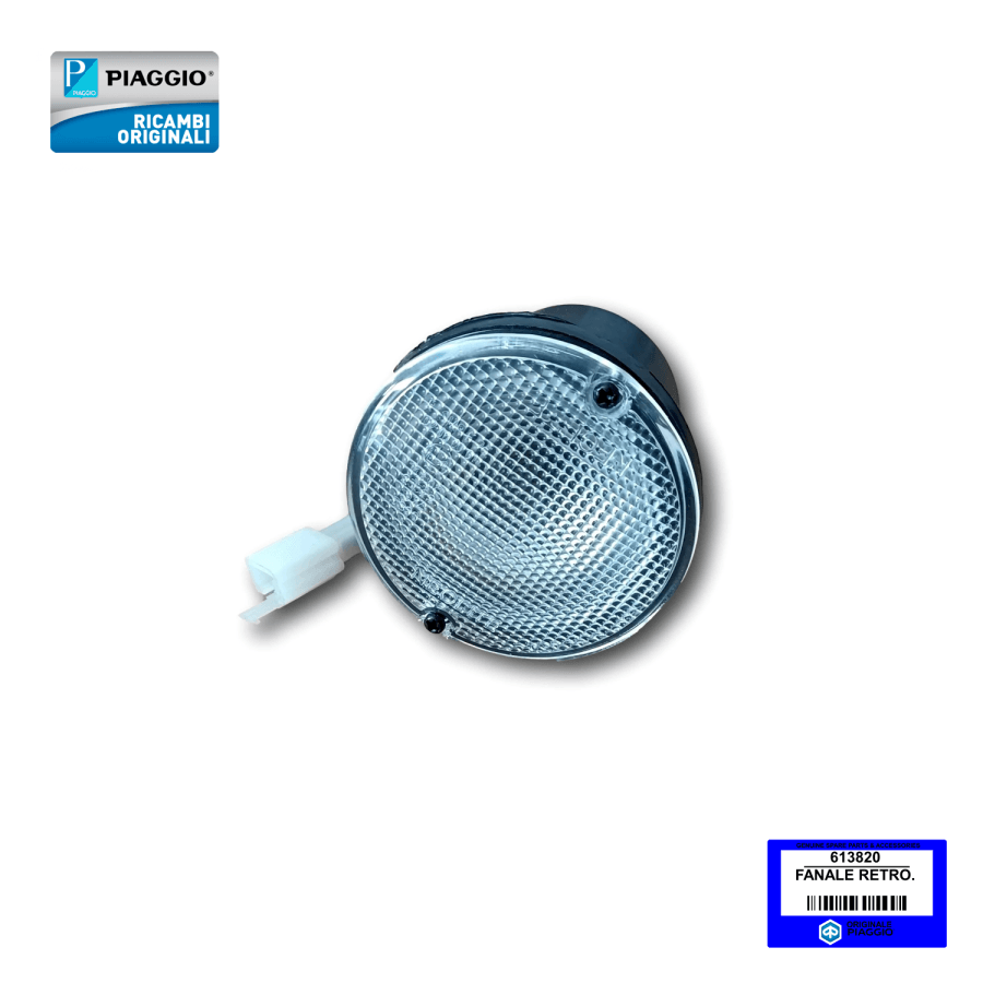 613820 - FANALE RETROMARCIA POSTERIORE ORIGINALE PIAGGIO PORTER QUARGO