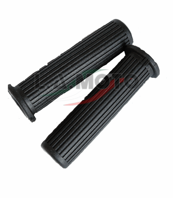 COPPIA MANOPOLE DI GOMMA PER VESPA 125 150 200 CC