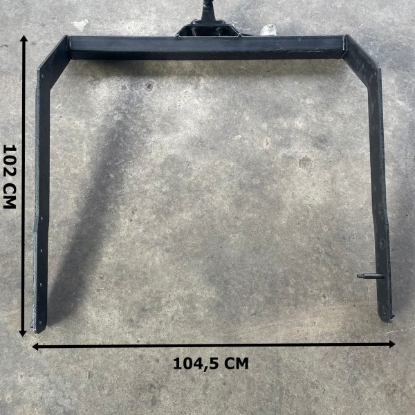KIT STAFFA GANCIO TRAINO PER PIAGGIO PORTER – QUARGO
