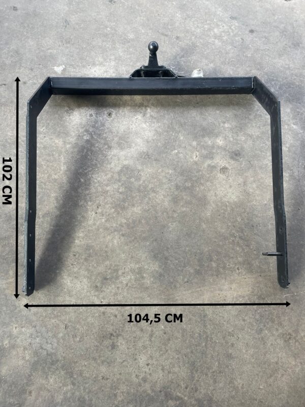 KIT STAFFA GANCIO TRAINO PER PIAGGIO PORTER – QUARGO
