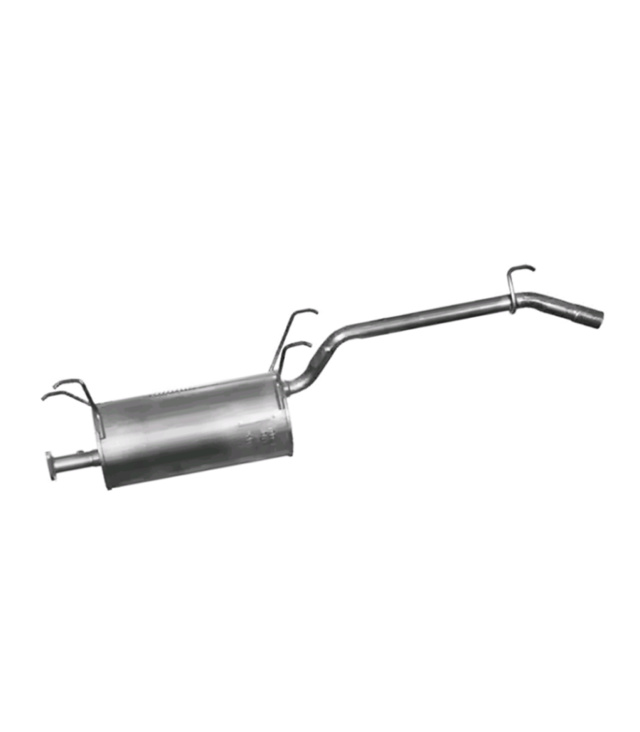 B004288 - MARMITTA TERMINALE DI SCARICO COMPLETO CON PREDISPOSIZIONE SONDA LAMBDA PIAGGIO PORTER