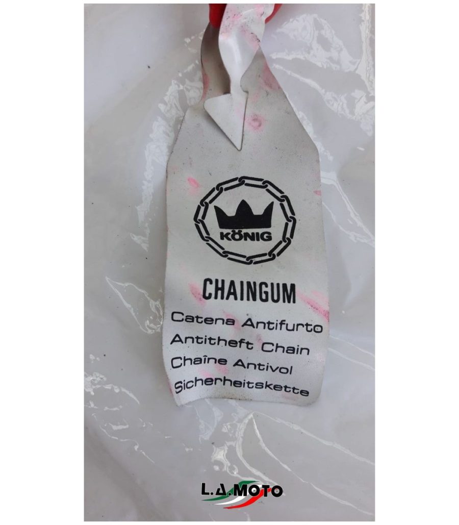 CATENA PLASTIFICATA ANTIGRAFFIO E ANTIRUGGINE PER TUTTI I CICLOMOTORI - immagine 3