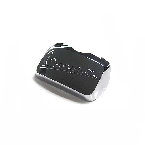 623336 COPERCHIO TAPPO MANIGLIONE POSTERIORE PORTAPACCHI CROMATO CON LOGO ORIGINALE PIAGGIO VESPA