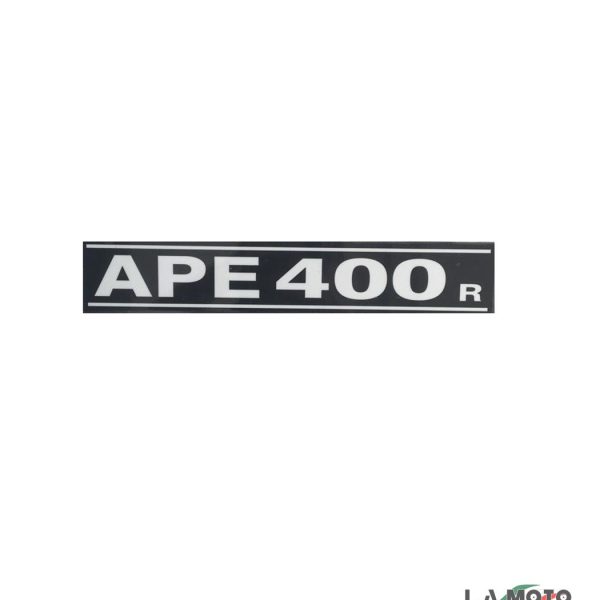 TARGHETTA ANTERIORE PIAGGIO APE 400