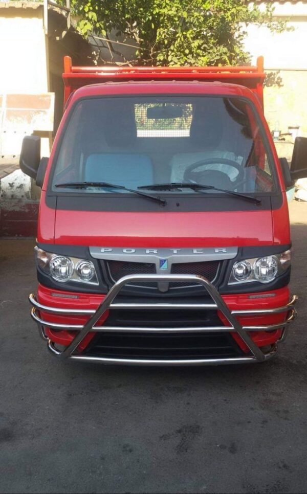 BULL BAR- ROLL BAR – NERO  PROTEZIONE ANTERIORE  PER PIAGGIO PORTER TUTTI I MODELLI