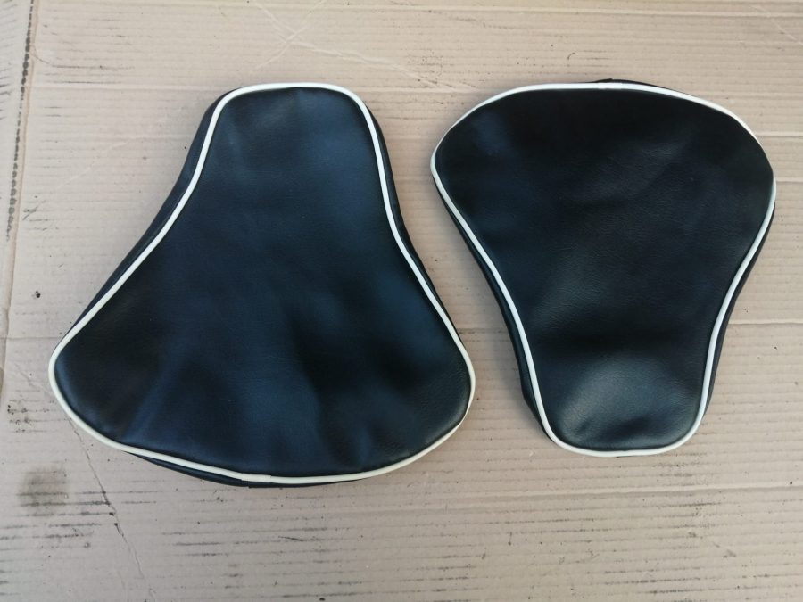 COPPIA COPRI SELLA NERO PER LAMBRETTA CSNL - immagine 3