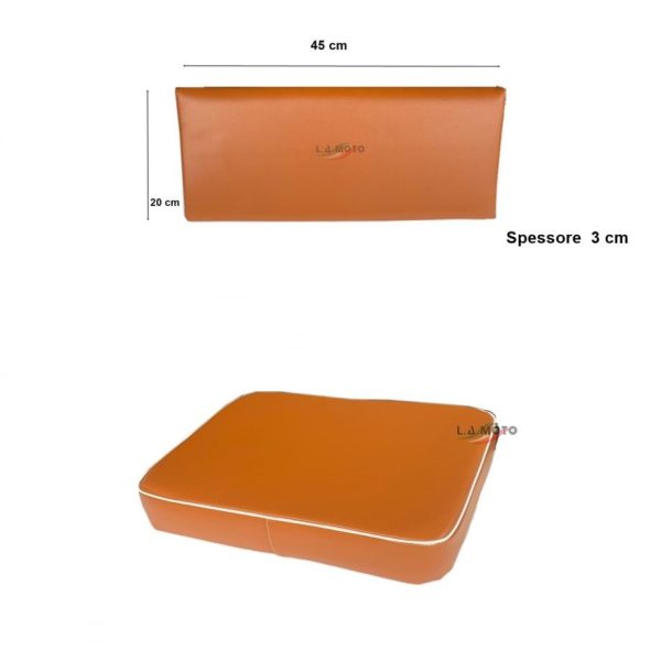 KIT TAPPEZZERIA SEDILE E SCHIENALE PIAGGIO APE 50