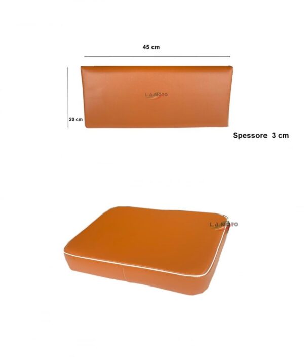 KIT TAPPEZZERIA SEDILE E SCHIENALE PIAGGIO APE 50