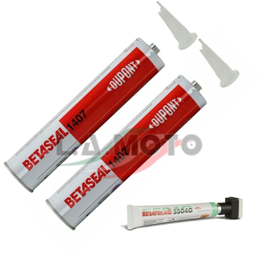 KIT INCOLLAGGIO SIGILLANTE PARABREZZA 2 PZ BETASEAL 1407 + 1 PZ BETAPRIME 5504G